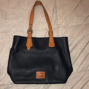 PERFECT CONDITION. Dooney Bourke leather blue tote